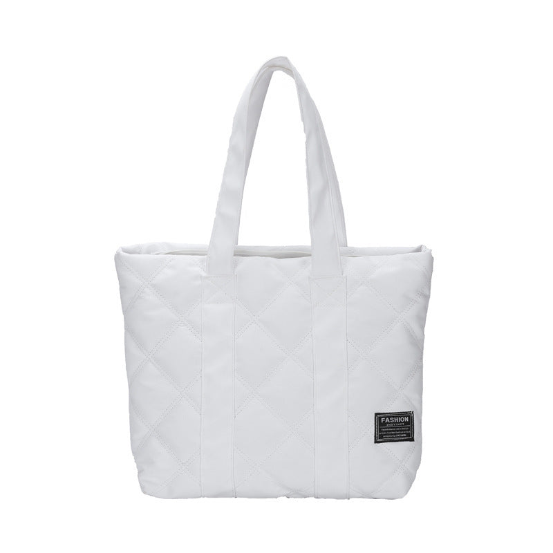 Commuter Hand-carrying Bag Diamond Quilted Big Bag