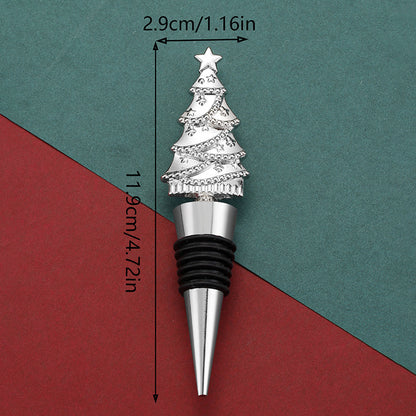 Creative Christmas Tree Wine Stopper Sealed Wine Bottle Stopper