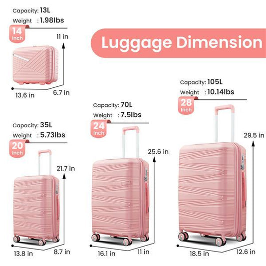 4-piece Suitcase Set