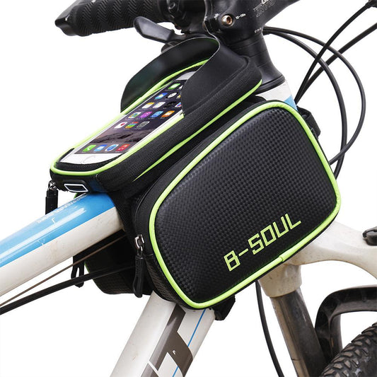 Bicycle bag front beam bag waterproof saddle bag