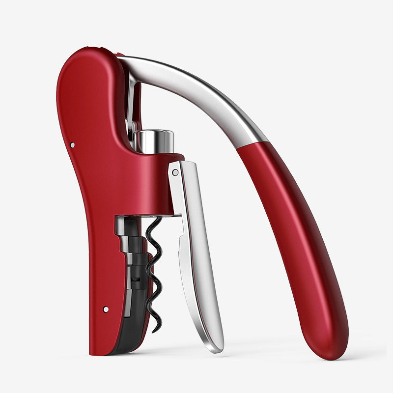 Multifunctional wine corkscrew