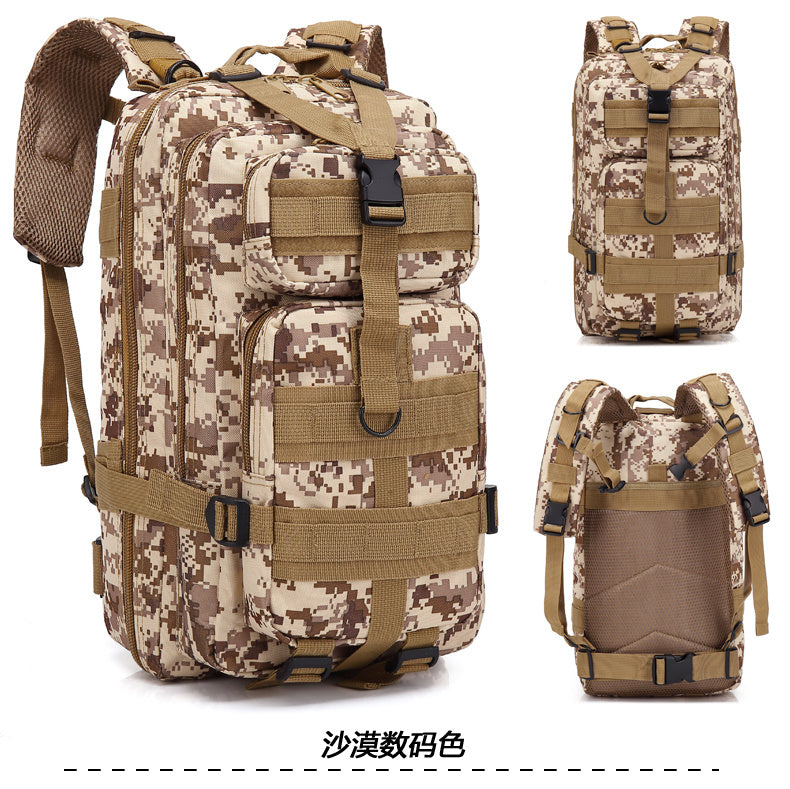 Camouflage Backpack Outdoor Sports Upgraded 3P Bag Camouflage Backpack Tactical Backpack Outdoor Camping Travel