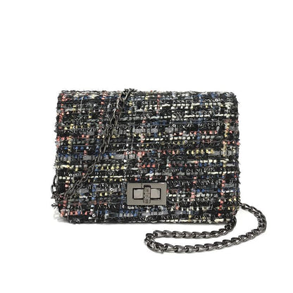 Chain Small Bag Women's New Versatile Messenger Bag Mini Square, bag, womens, versatile, messenger, bag, square