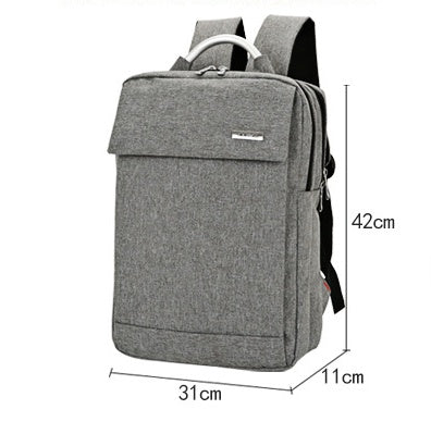 Double shoulder bag multi function notebook PC package for men and women general business knapsack