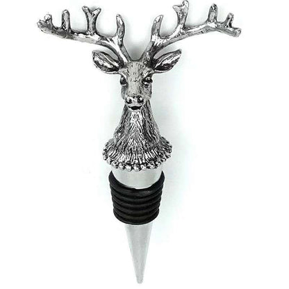 Creative stereo animal head wine stopper