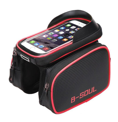 Bicycle bag front beam bag waterproof saddle bag