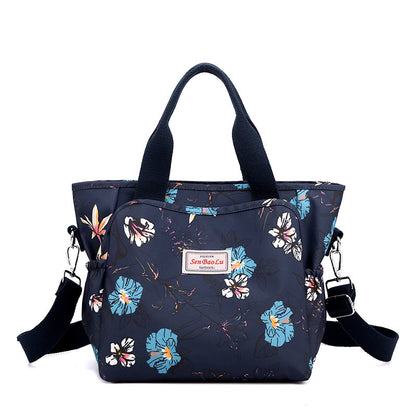 Women's Nylon Printed Crossbody Shoulder Bag