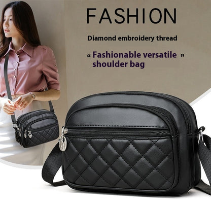 Fashion Women's Autumn And Winter New Fashion Crossbody Small Square Bag