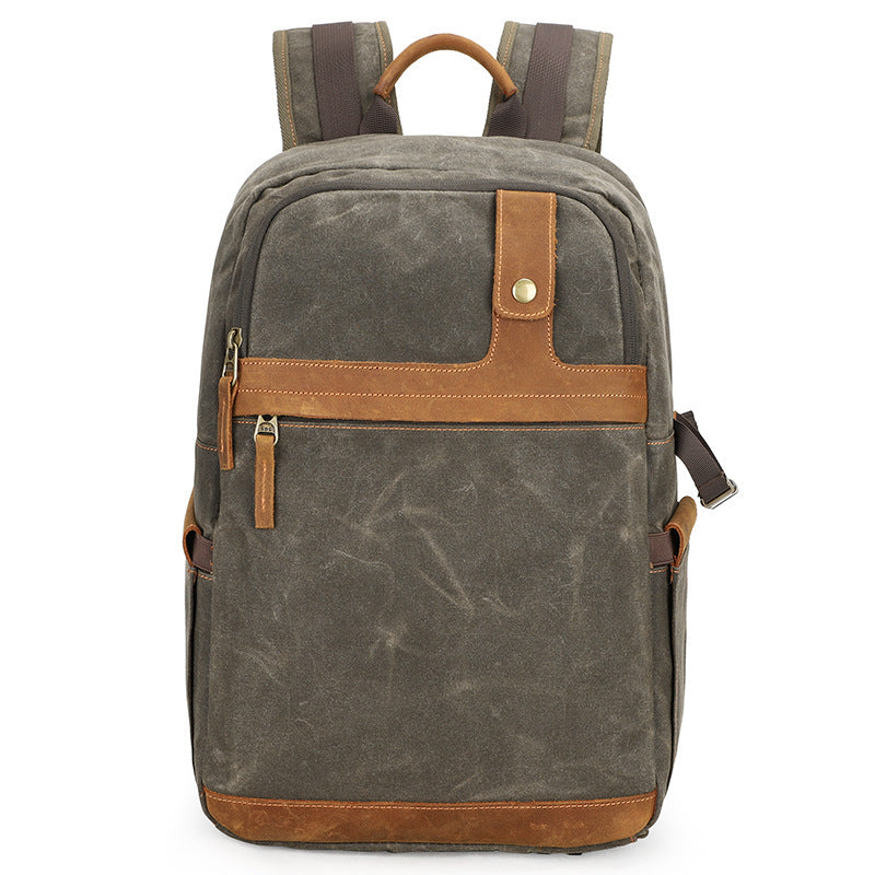 Camera Backpack Waterproof Batik Canvas Camera Bag