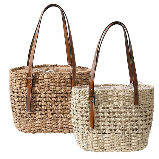 Women's New Beach Fashion Woven Shoulder Bag