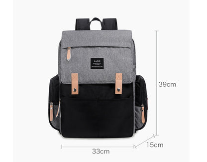 LAND Mommy Diaper Bags Landuo Mother Large Capacity Travel Nappy Backpacks with changing mat Convenient Baby Nursing Bags MPB86