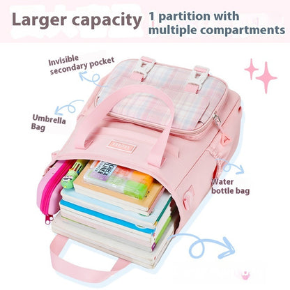 Large Capacity Macaron Color Series Backpack