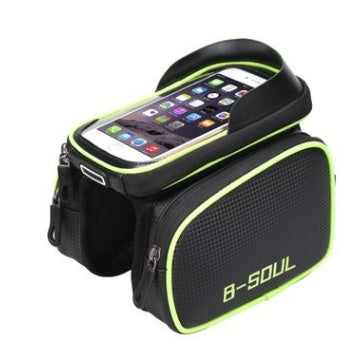 Bicycle bag front beam bag waterproof saddle bag