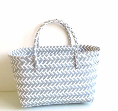 Woven Portable Striped Color Matching Beach Fashion Women's Bag