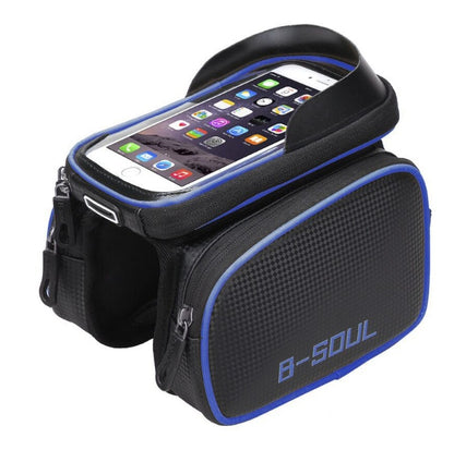 Bicycle bag front beam bag waterproof saddle bag