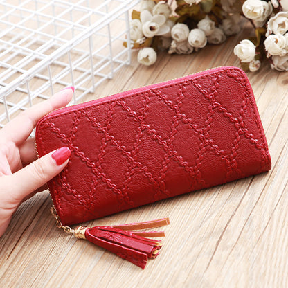 Women Purse Fashion Tassel Large Capacity