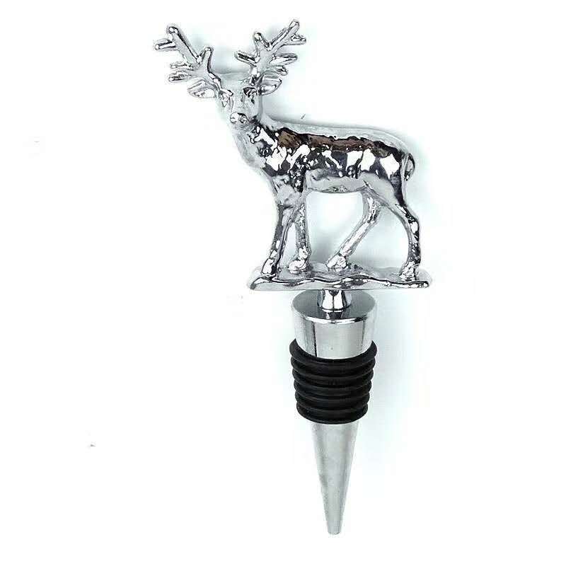 Creative stereo animal head wine stopper