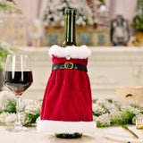 Christmas Decorations Dresses Wine Bottles Home