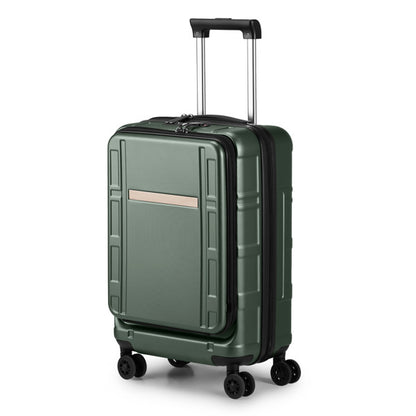 Front End 20 Inch Expandable ABS, PC Suitcase