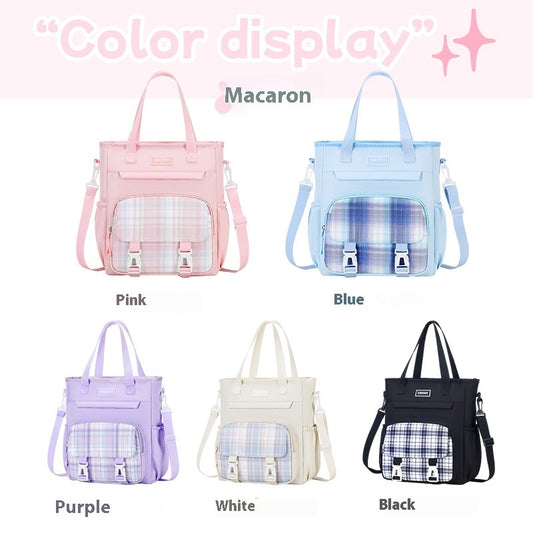 Large Capacity Macaron Color Series Backpack