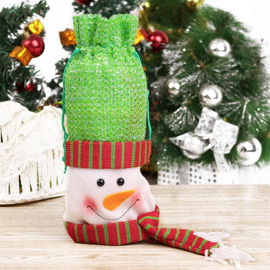 Christmas Wine Bottle Cover Bar Decoration