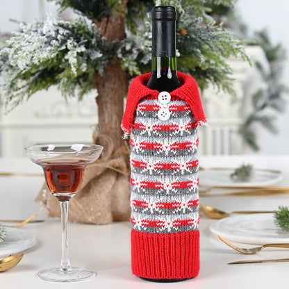 Hot Sale Button Snowflake Wine Bottle Cooler