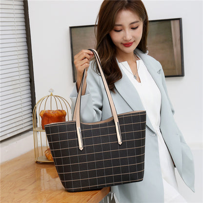 New Fashion Four-piece Set Texture Shoulder Women Hand-carrying Crossbody Bag