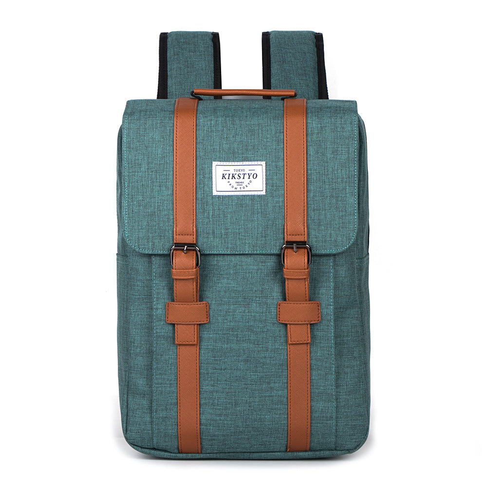 Men's And Women's Casual Backpack Oxford Cloth