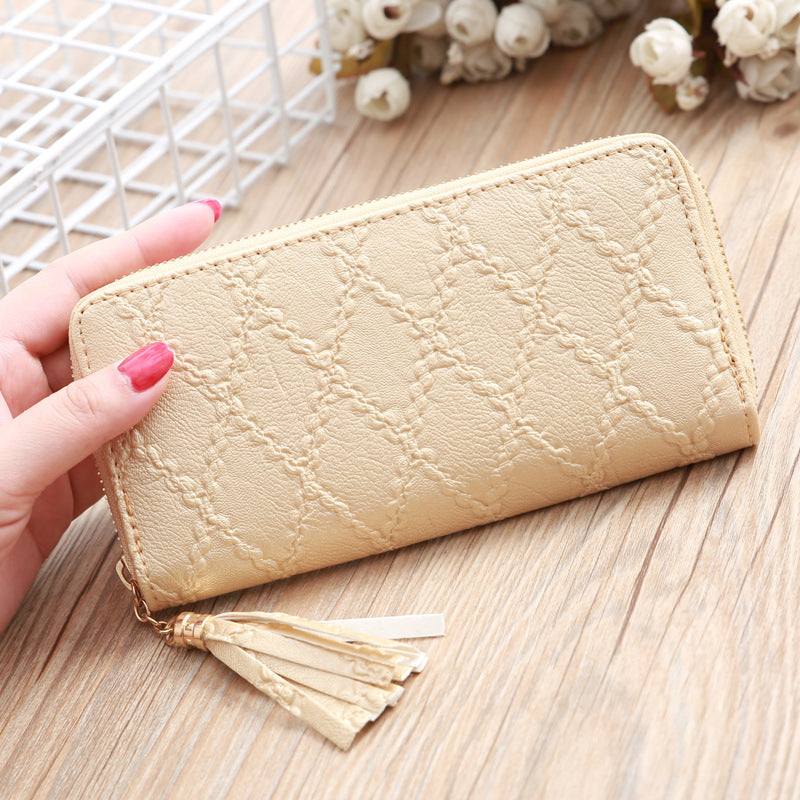 Women Purse Fashion Tassel Large Capacity