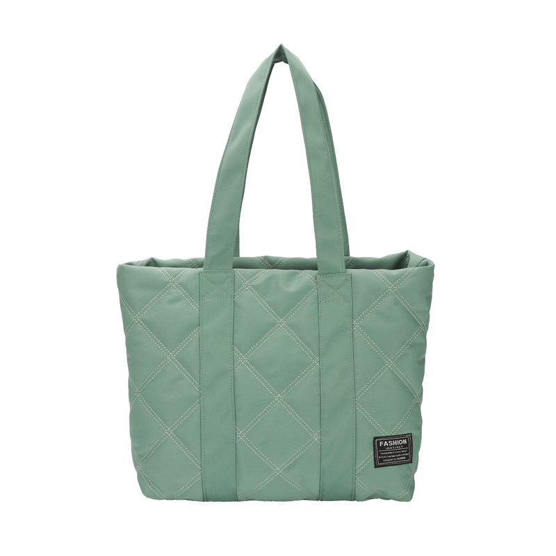 Commuter Hand-carrying Bag Diamond Quilted Big Bag