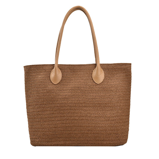 Woven Tote Seaside Vacation Style Beach Bag