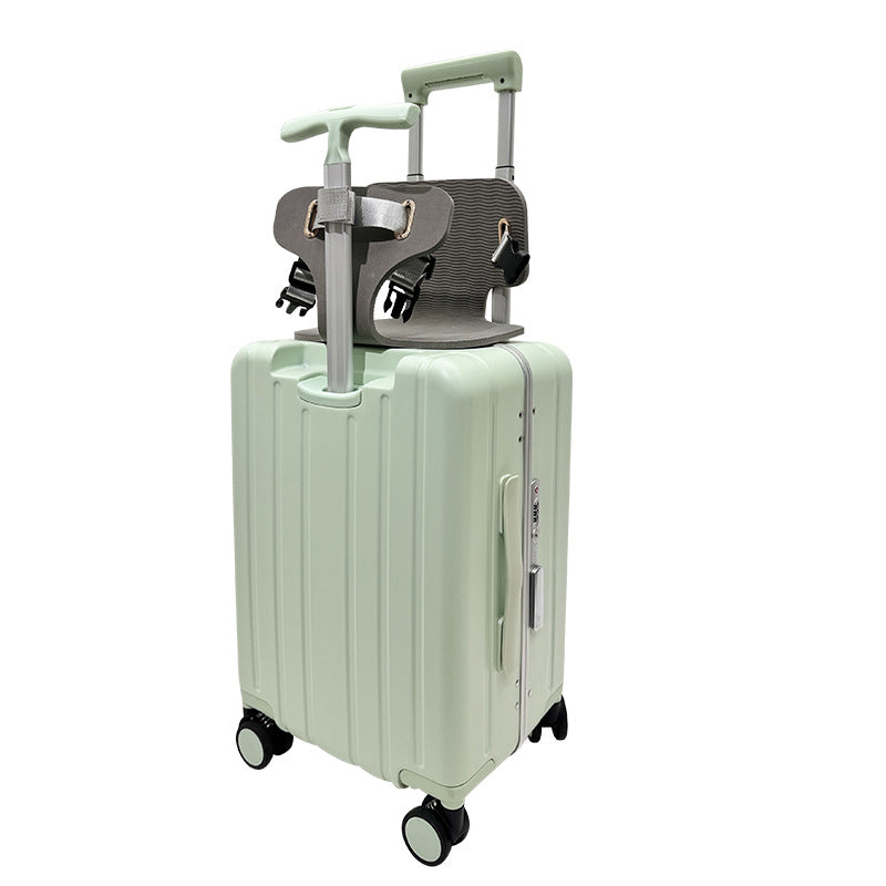 Luggage Aluminum Frame Pc Can Carry Children's Trolley Case