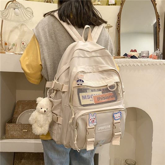 New Harajuku Large Capacity College Students' Backpack Women