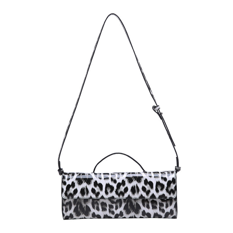 Women's Casual All-match Leopard Print Portable Shoulder Bag