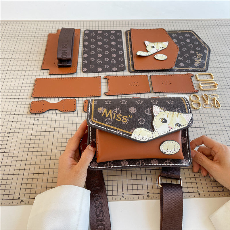 Women's Fashion Diy Handmade Woven Material Kit