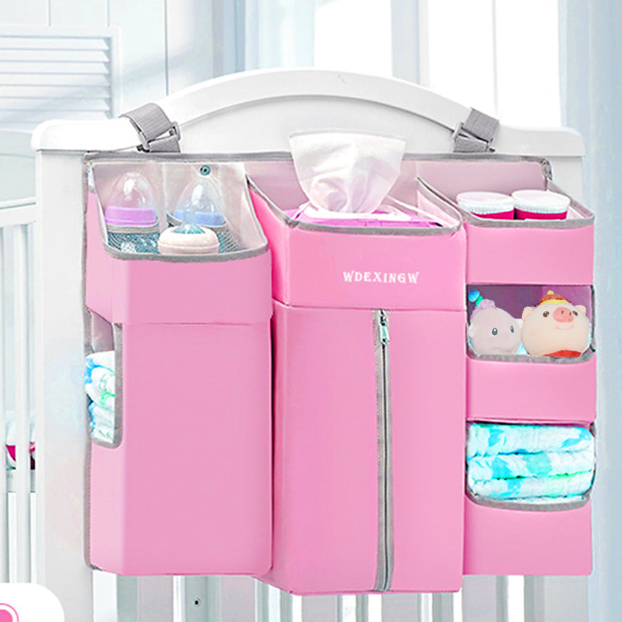 Baby Bed Hanging Bag Storage Bag Bedside Diaper Diaper Bag Storage Bag