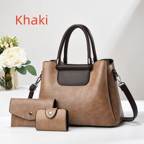 Bag Women's New Autumn And Winter Elegant Mother Bag Handbag Capacity High Sense Women's Bag