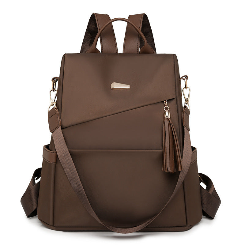 New Fashion Tassel Women's Backpack Casual Simple