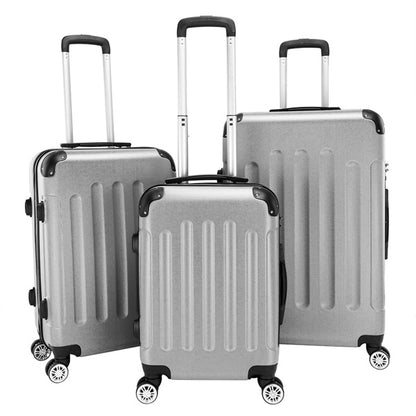 3-in-1 Portable ABS Trolley Case