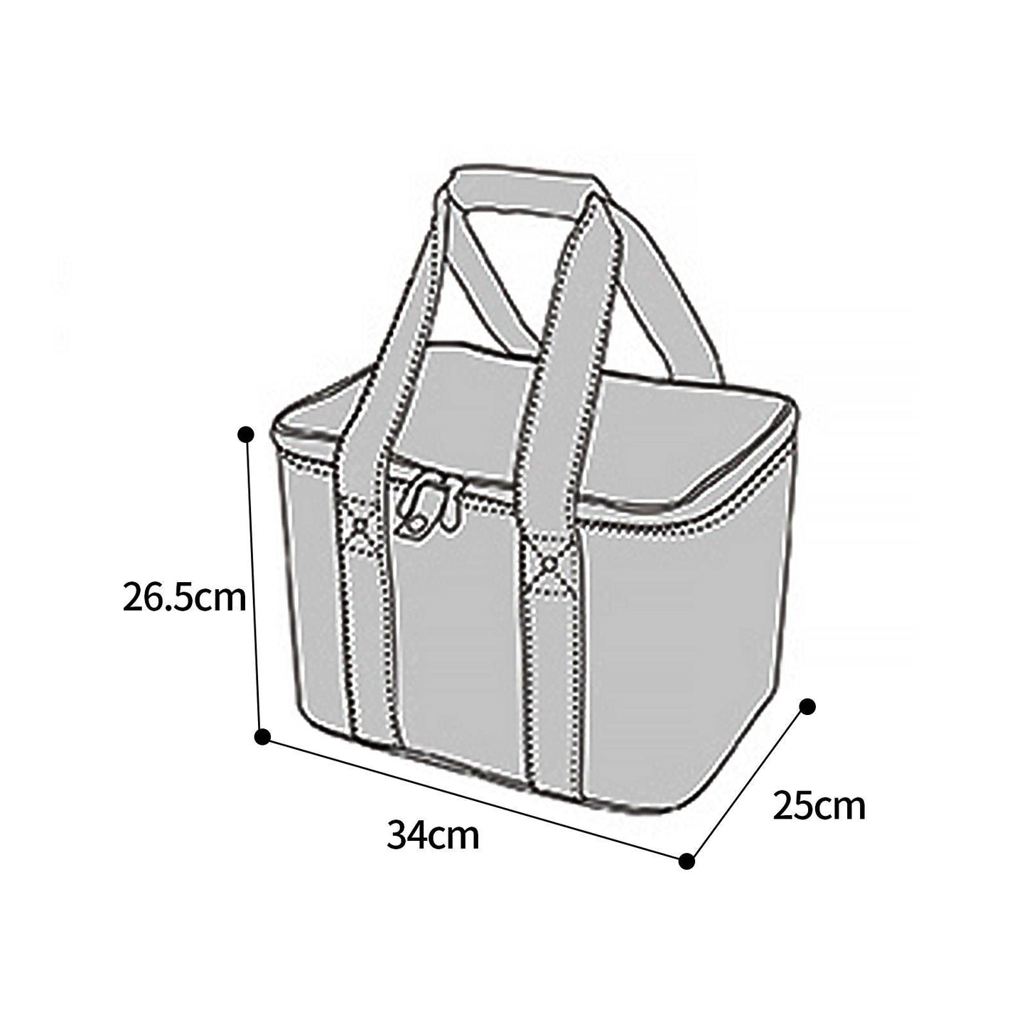 Insulated Picnic Bag Thermal Cooler Portable Lunch Food Tote Carry Storage Bag