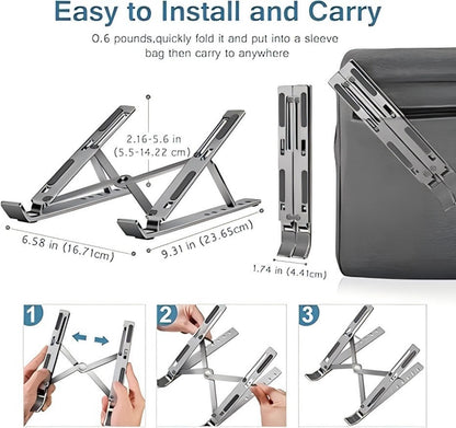 Laptop Holder Riser Computer Tablet Stand