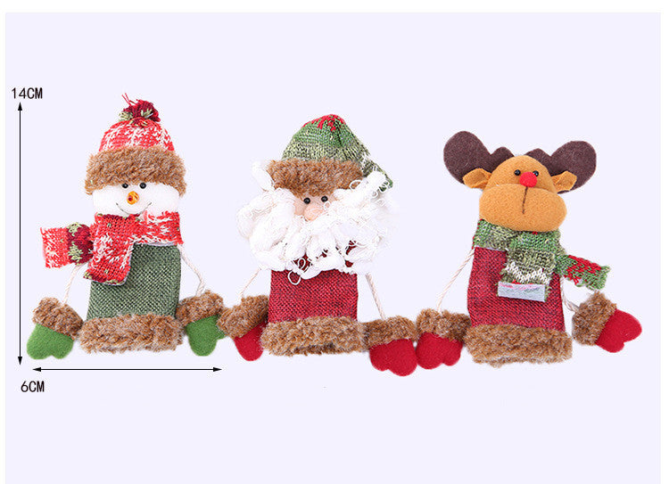 Christmas Decoration Red Wine Bottle Cover Protective