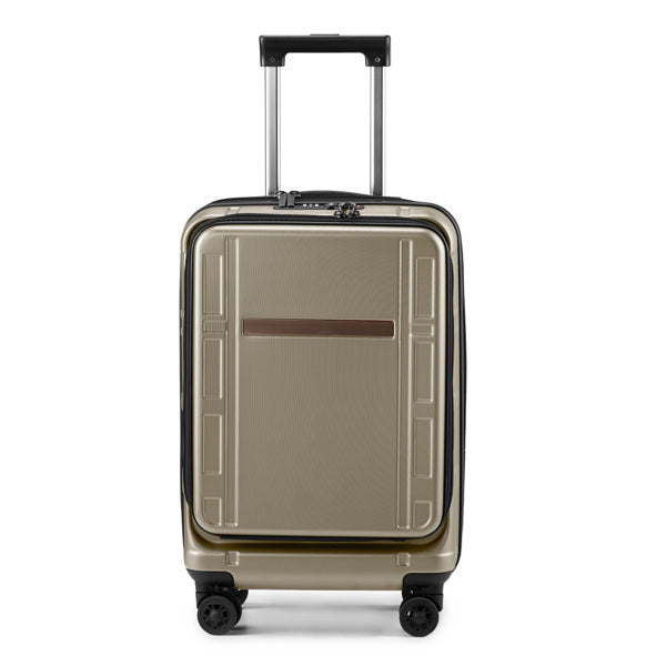 Front End 20 Inch Expandable ABS, PC Suitcase