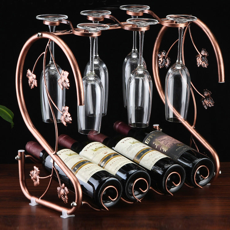 Living Room High-end Wine Glass Shelf Wine Rack Decorative Ornaments