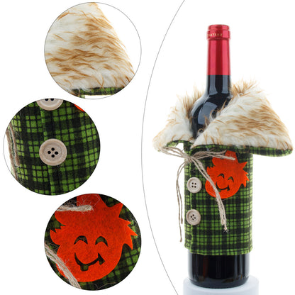 Halloween  Bottle Decorative Wine Set