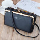 Lock Crossbody Bags Women Shoulder Bag Clutch Ladies Mobile Phone Bag Purse Handbag