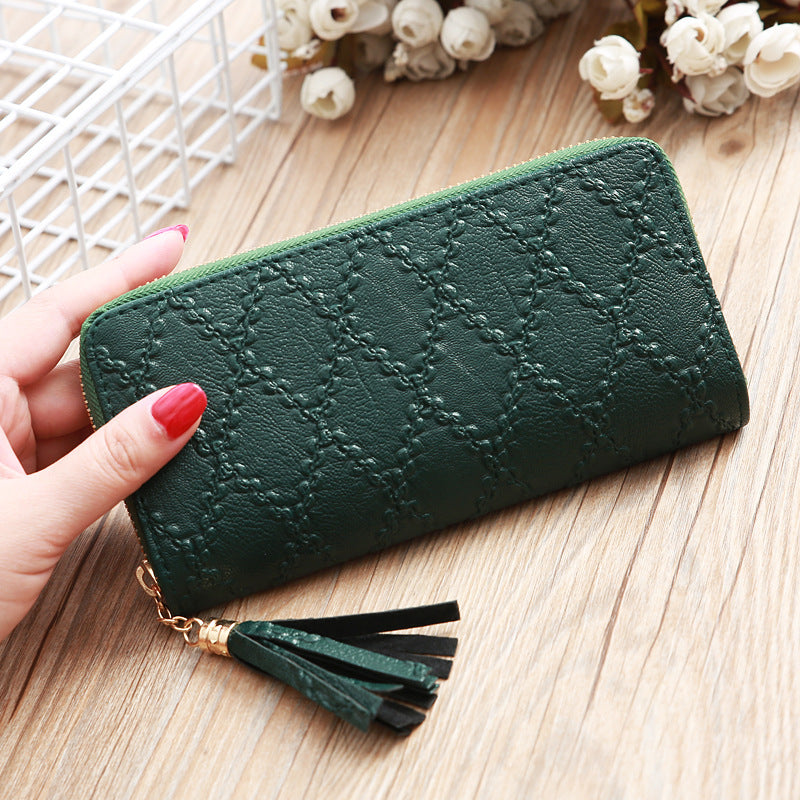 Women Purse Fashion Tassel Large Capacity