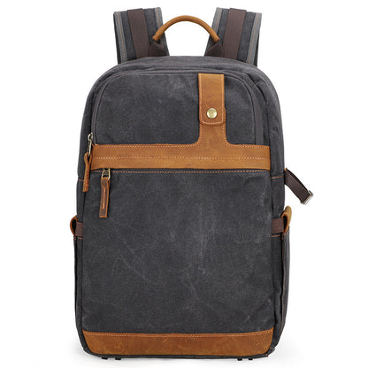 Camera Backpack Waterproof Batik Canvas Camera Bag