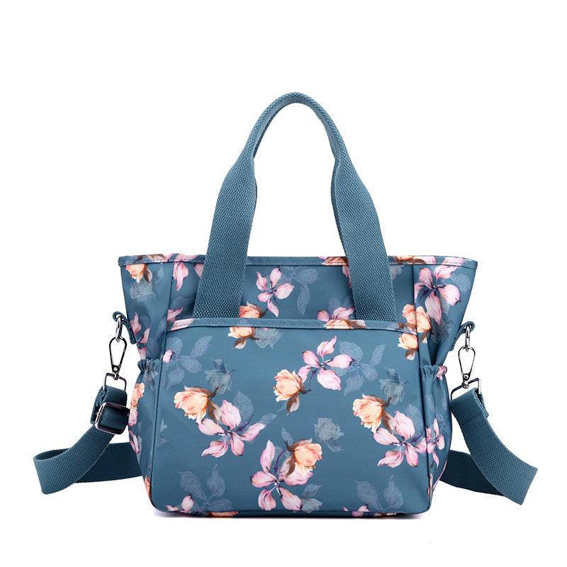 Women's Nylon Printed Crossbody Shoulder Bag